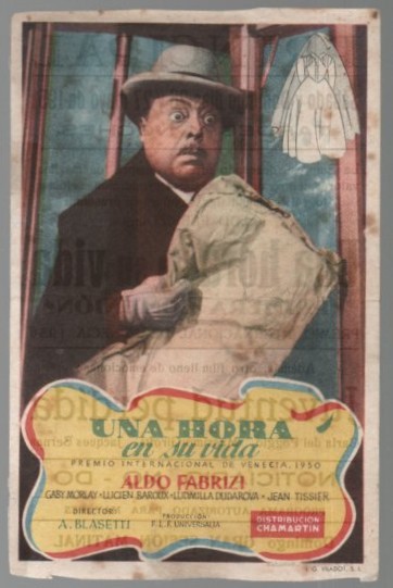 PROGRAMA DE CINE: UNA HORA EN SU VIDA