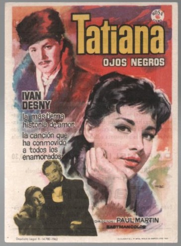 PROGRAMA DE CINE: TATIANA OJOS NEGROS
