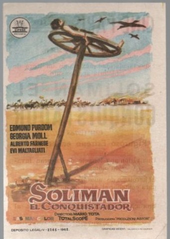 PROGRAMA DE CINE: SOLIMAN EL CONQUISTADOR