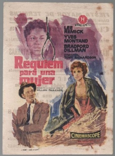 PROGRAMA DE CINE: REQUIEM PARA UNA MUJER