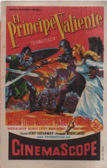 PROGRAMA DE CINE: EL PRINCIPE VALIENTE