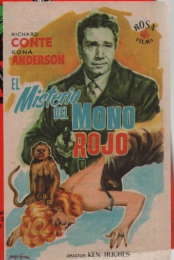 PROGRAMA DE CINE: EL MISTERIO DEL MONO ROJO