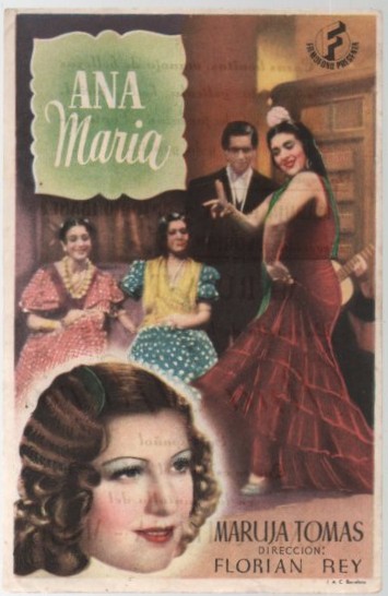 PROGRAMA DE CINE: ANA MARIA