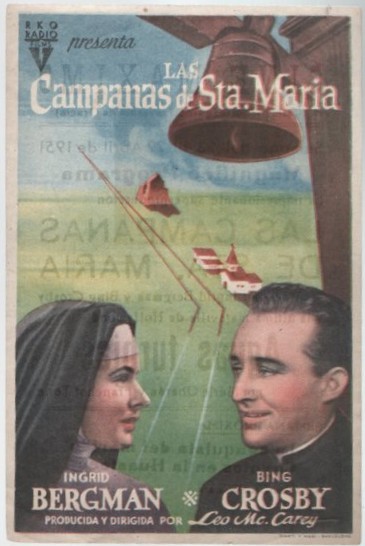PROGRAMA DE CINE: LAS CAMPANAS DE STA MARIA