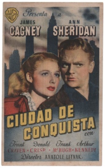 PROGRAMA DE CINE: CIUDAD DE CONQUISTA
