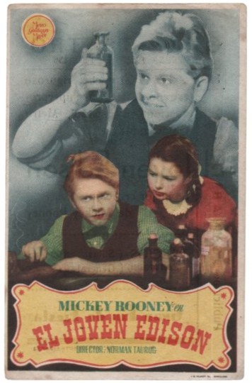 PROGRAMA DE CINE: EL JOVEN EDISON