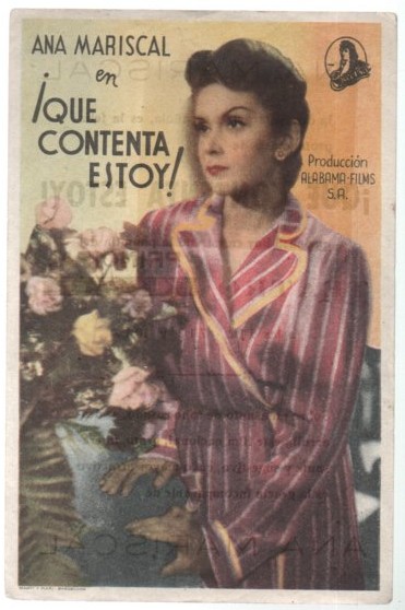 PROGRAMA DE CINE: ¡QUE CONTENTA ESTOY!