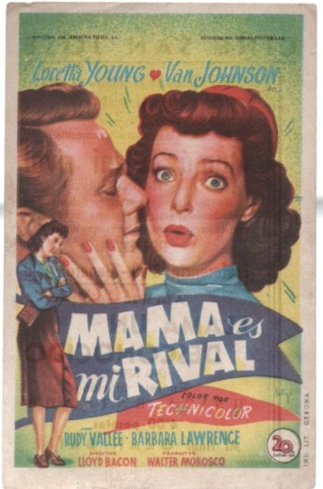 PROGRAMA DE CINE: MAMA ES MI RIVAL