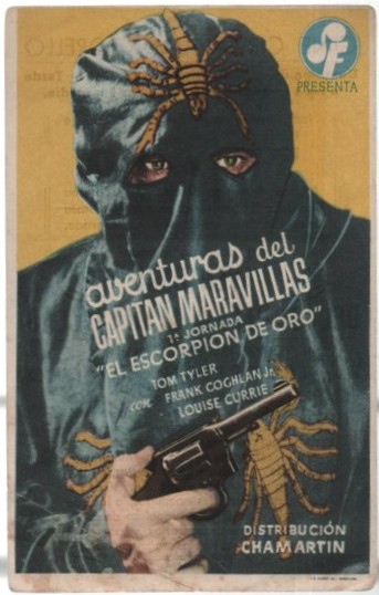 PROGRAMA DE CINE: AVENTURAS DEL CAPITAN MARAVILLAS