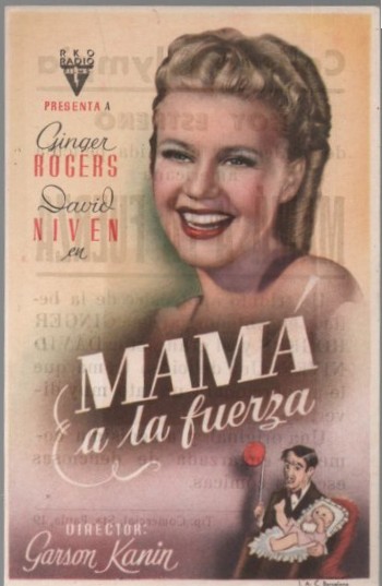 PROGRAMA DE CINE: MAMA A LA FUERZA