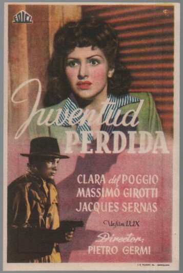 PROGRAMA DE CINE: JUVENTUD PERDIDA