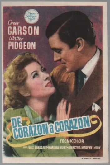PROGRAMA DE CINE: DE CORAZON A CORAZON