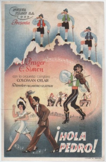 PROGRAMA DE CINE: ¡HOLA PEDRO!