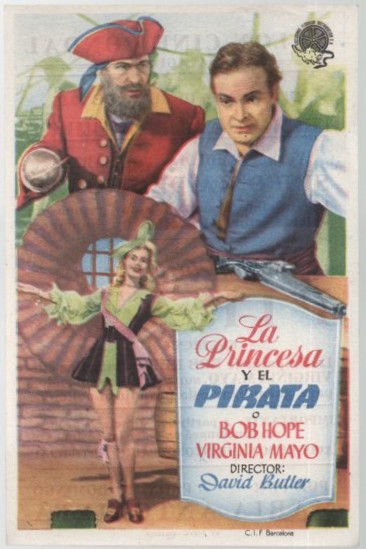 PROGRAMA DE CINE: LA PRINCESA Y EL PIRATA