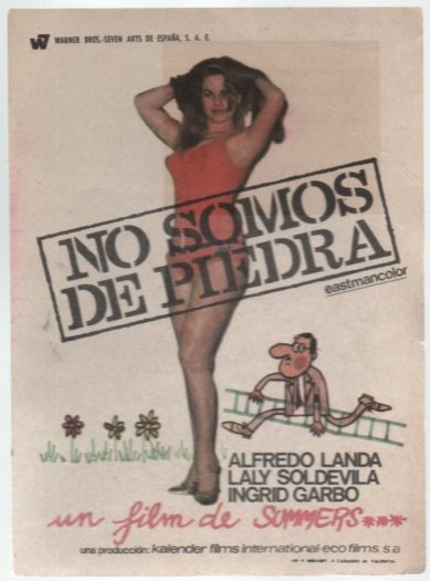 PROGRAMA DE CINE: NO SOMOS DE PIEDRA
