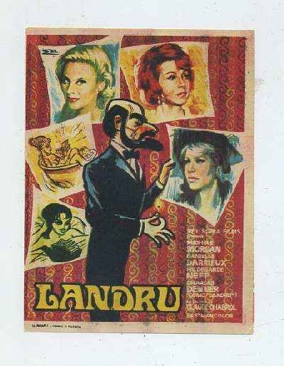 PROGRAMA DE CINE: LANDRU