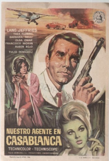 PROGRAMA DE CINE: NUESTRO AGENTE EN CASABLANCA