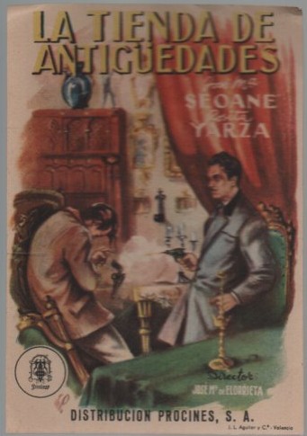 PROGRAMA DE CINE: LA TIENDA DE ANTIGUEDADES