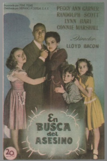 PROGRAMA DE CINE: EN BUSCA DEL ASESINO