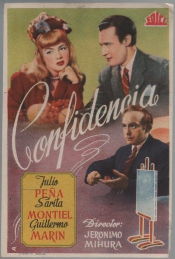 PROGRAMA DE CINE: CONFIDENCIA