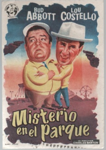 PROGRAMA DE CINE: MISTERIO EN EL PARQUE