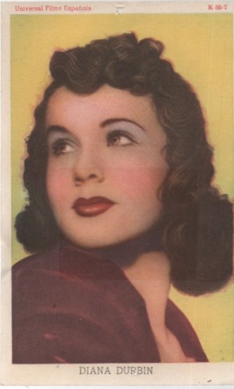 PROGRAMA DE CINE: DIANA DURBIN