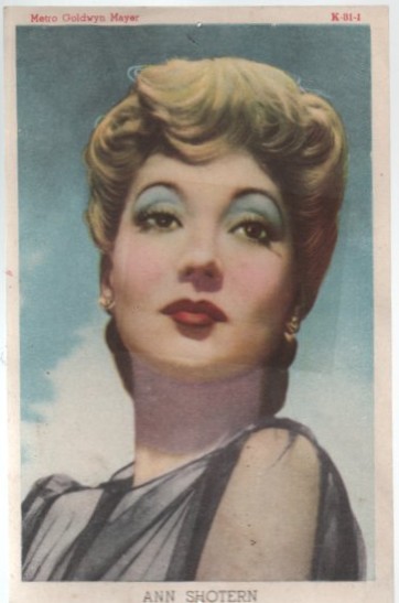 PROGRAMA DE CINE: ANN SHORTERN