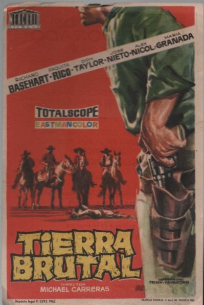 PROGRAMA DE CINE: TIERRA BRUTAL