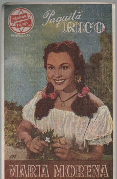 PROGRAMA DE CINE: MARIA MORENA