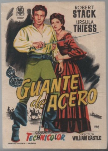 PROGRAMA DE CINE: GUANTE DE ACERO