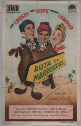 PROGRAMA DE CINE: RUTA DE MARRUECOS