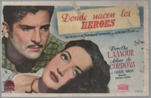 PROGRAMA DE CINE: DONDE NACEN LOS HEROES