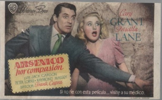 PROGRAMA DE CINE: ARSENICO POR COMPASION