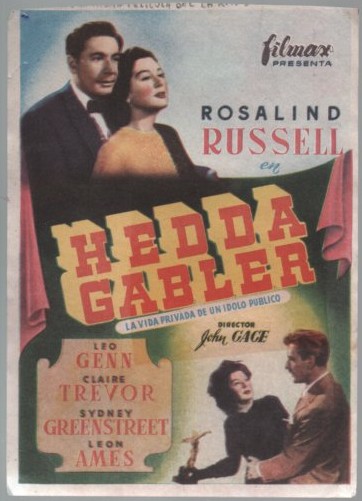PROGRAMA DE CINE: HEDDA GABLER