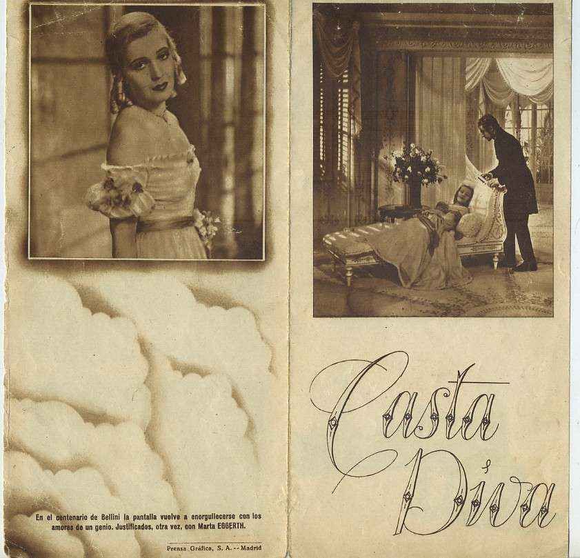 PROGRAMA DOBLE DE CINE: CASTA DIVA