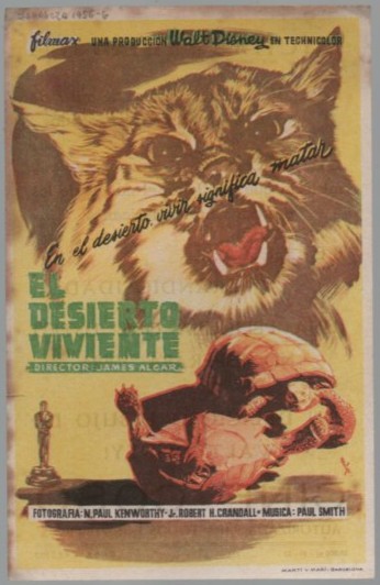 PROGRAMA DE CINE: EL DESIERTO VIVIENTE