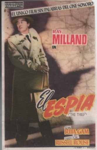 PROGRAMA DE CINE: EL ESPIA (THE THIEF)