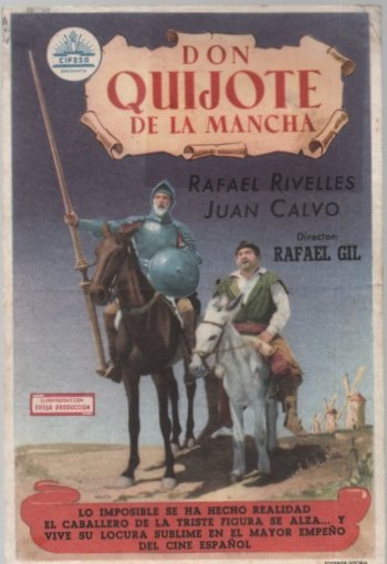 PROGRAMA DE CINE: DON QUIJOTE DE LA MANCHA