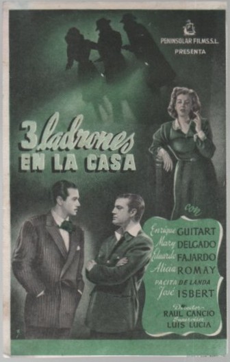 PROGRAMA DE CINE: 3 LADRONES EN LA CASA