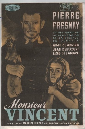 PROGRAMA DE CINE: MONSIEUR VINCENT