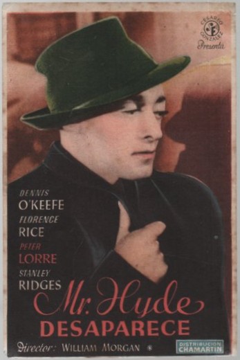 PROGRAMA DE CINE: MR HYDE DESAPARECE
