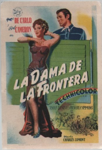 PROGRAMA DE CINE: LA DAMA DE LA FRONTERA