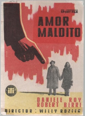 PROGRAMA DE CINE: AMOR MALDITO