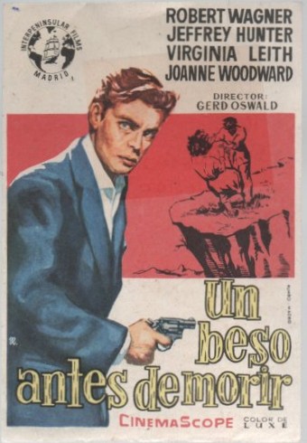 PROGRAMA DE CINE: UN BESO ANTES DE MORIR