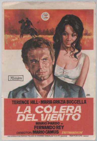 PROGRAMA DE CINE: LA COLERA DEL VIENTO