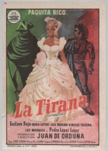 PROGRAMA DE CINE: LA TIRANA