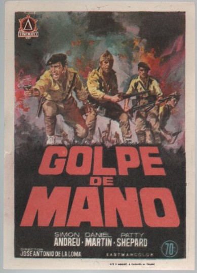PROGRAMA DE CINE: GOLPE DE MANO