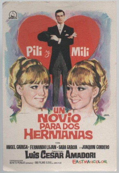 PROGRAMA DE CINE: UN NOVIO PARA DOS HERMANAS
