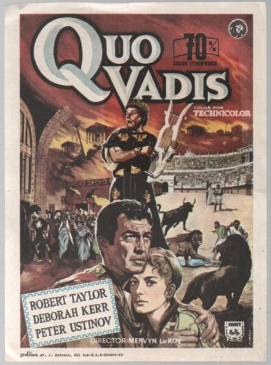 PROGRAMA DE CINE: QUO VADIS