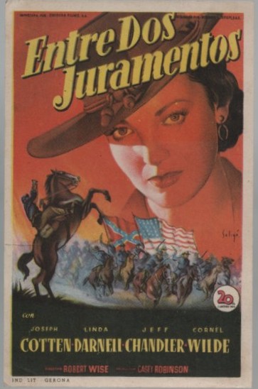 PROGRAMA DE CINE: ENTRE DOS JURAMENTOS